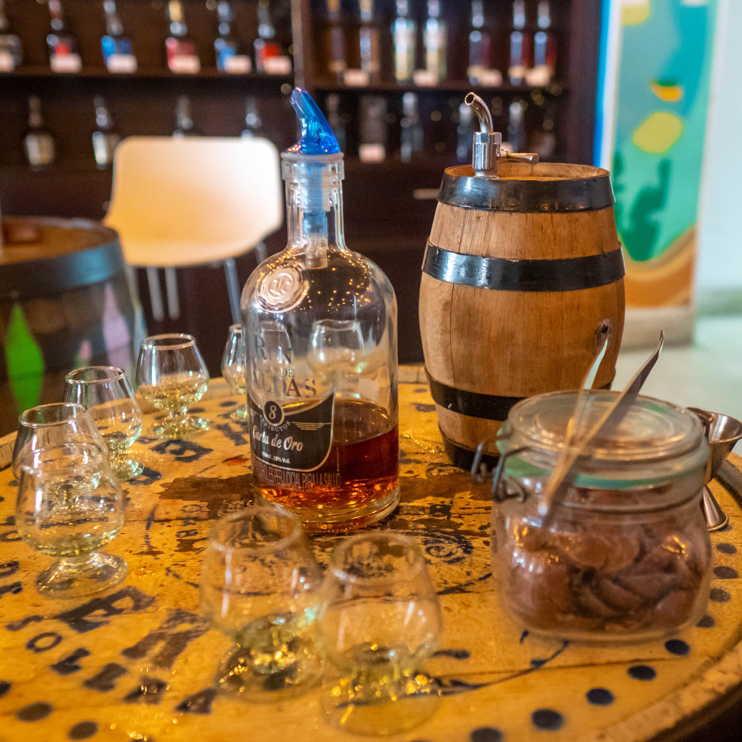 Rum, Chocolate, and Colombian Snack Tasting Experience